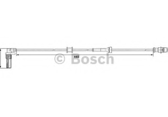 0265007531 BOSCH Датчик оборотов 0265007531 BOSCH