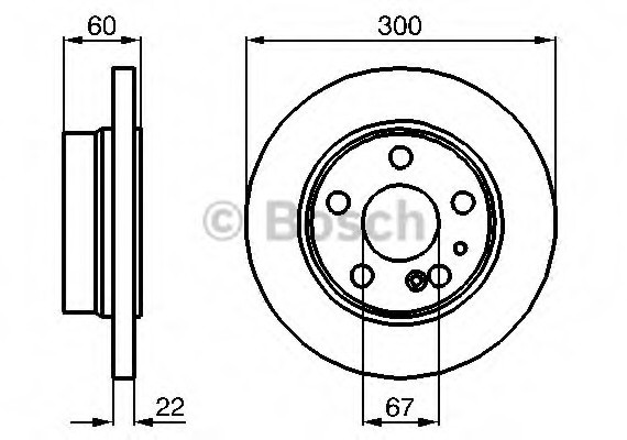 Фото тормозной диск 0986478566 BOSCH 0986478566 BOSCH 0986478566 BOSCH Тормозной диск 0986478566 BOSCH