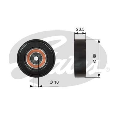 T36274 GATES Направляющий ролик T36274 GATES