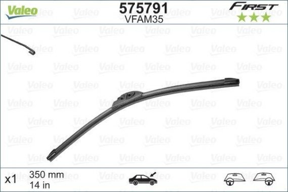 Фото щітка склоочисника 575791 Valeo PHC 575791 Valeo PHC Щітка склоочисника
