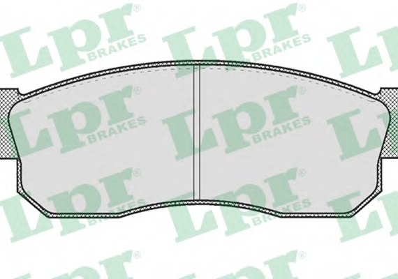 05P185 LPR Комплект гальмівних колодок з 4 шт. дисків