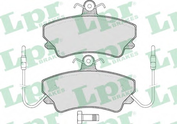 05P452 LPR SF2706 Тормозные колодки 05P452