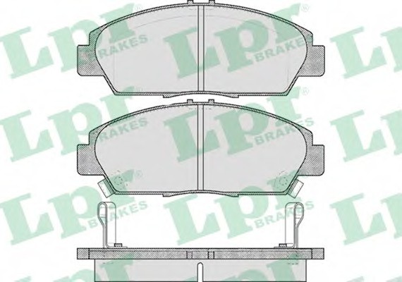 05P567 LPR Комплект гальмівних колодок з 4 шт. дисків