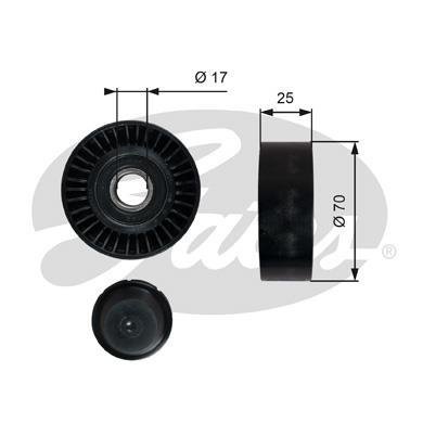 T36249 GATES Ролик Gates Lada Kalina T36249