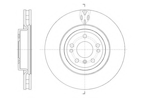 Диск тормозной 61576.10 REMSA