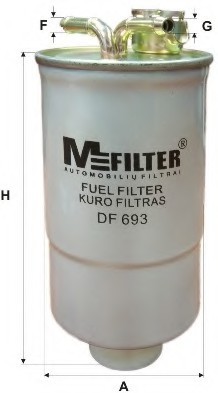 DF693 MFILTER Фильтр топливный DF693 MFILTER