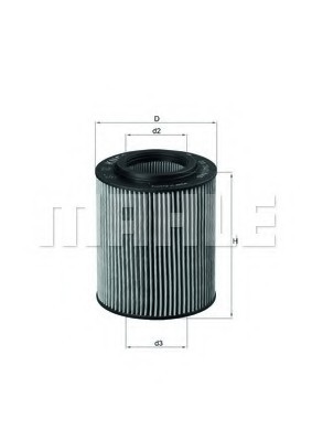 OX154/1D MAHLE Фильтр масляный Mahle OX154/1D