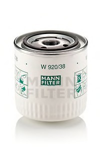 W 920/38 MANN (Германия) Фильтр масляный W 920/38 MANN