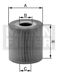 HU 6011Z MANN (Германия) Фильтр масляный MANN HU 6011Z