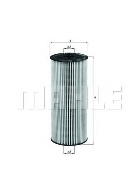 OX137D2 MAHLE Фильтр масляный Mahle OX137D2