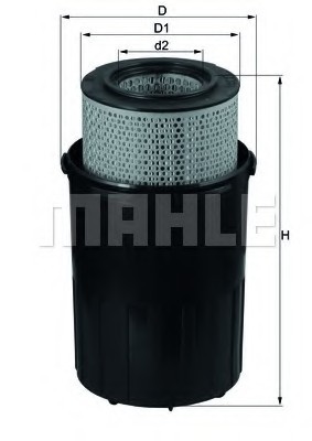 LX388 MAHLE Фільтр забору повітря