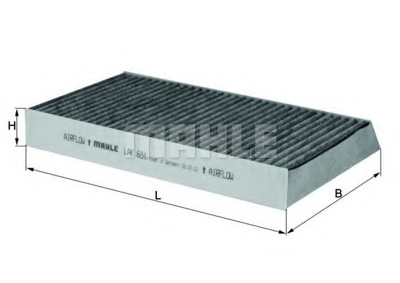 LAK684 MAHLE Фильтр салонный Mahle LAK684