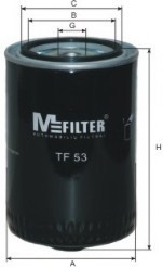 TF53 MFILTER Фільтр масляний TF53 MFILTER