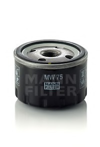 MW 75 MANN (Германия) Фильтр масляный MW 75 MANN