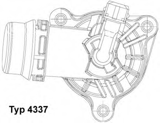 4337.105D WAHLER Термостат 4337.105D WAHLER