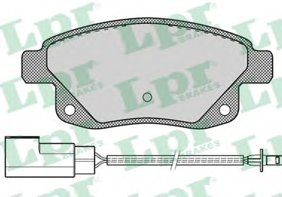 05P1261 LPR Тормозные колодки 05P1261