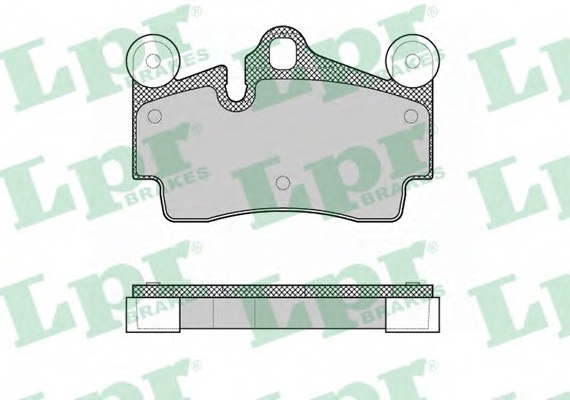 05P1362 LPR Комплект гальмівних колодок з 4 шт. дисків