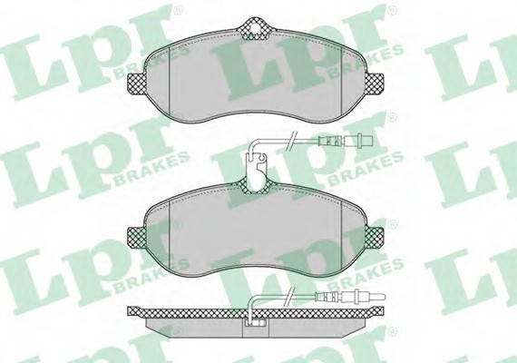 05P1348 LPR Гальмівні колодки 05P1348