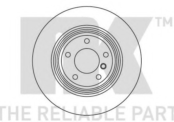 201562 NK Диск гальмівний 201562 NK