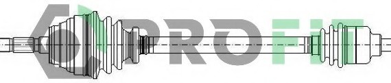 Фото піввісь 2730-0076 PROFIT 2730-0076 PROFIT 2730-0076 PROFIT Піввісь 2730-0076 PROFIT