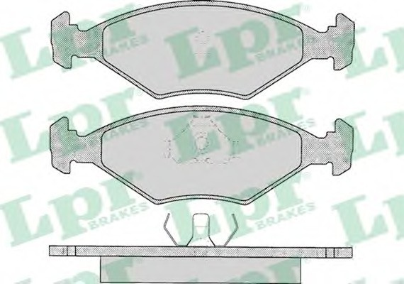 05P016 LPR Тормозные колодки 05P016