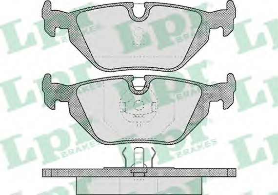 05P463 LPR Тормозные колодки 05P463