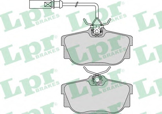 05P974 LPR Гальмівні колодки 05P974