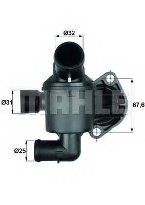 TI 35 87 MAHLE Термостат Mahle TI 35 87