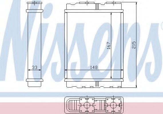 72050 NISSENS (Дания) Обігрівач 72050 NISSENS