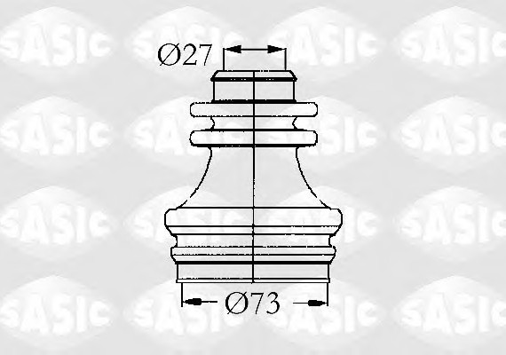 4003462 SASIC Пыльник шруса 4003462