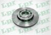 Диск гальмівний передній (кратно 2) Skoda Fabia (I,II)/ VW Polo IV (D=239mm) (V2007V) LPR