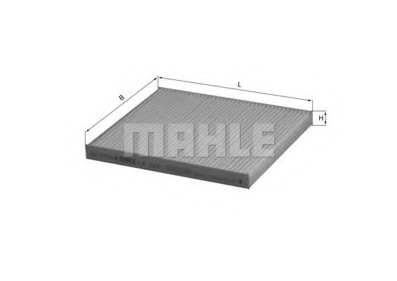 LA241 MAHLE Фільтр салону Fiat Panda 1.1-1.4 03-