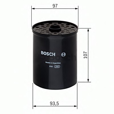 1457434448 BOSCH Фільтр паливний JEEP CHEROKEE 2.5 TD 95-01 (вир-во BOSCH)