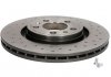 Диск гальмівний AUDI: A3 96-03, SEAT: LEON 99-06, TOLEDO II 99-06, SKODA: OCTAVIA 96-, OCTAVIA Combi 0970121X BREMBO