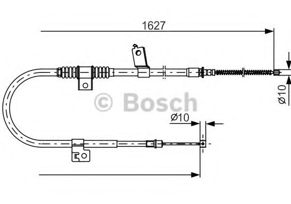 1987482274 BOSCH Гальмівний трос BOSCH