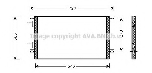 Фото радіатор кондиционера RENAULT: LAGUNA (B56_, 556_) 1.6 16V (B568, B561)/1.8 16V (B563, B564)/1.9 dCi RTA5253 AVA RTA5253 AVA COOLING RTA5253 AVA COOLING Радіатор кондиционера RENAULT: LAGUNA (B56_, 556_) 1.6 16V (B568, B561)/1.8 16V (B563, B564)/1.9 dCi RTA5253 AVA