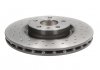 Диск тормозной передн, ALFA ROMEO: 147 00-10, 156 97-05 \ FIAT: DOBLO 10- \ OPEL: COMBO 12- 0949392X BREMBO