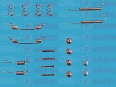 D3898A AUTOFREN SEINSA Гальмівні аксесуари (Монтажний комп-кт колодки) AUTOFREN (SEIN)