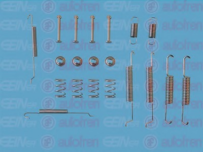 D3867A AUTOFREN SEINSA D3867A_ремонтный к-т торм. колодок задний ! \ Audi 80/90 86-91,VW Passat 88-91 D3867A AUTOFREN SIENSA