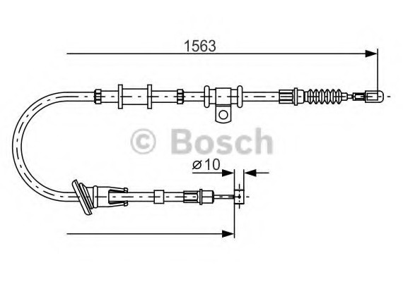 Гальмівний трос BOSCH