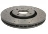 Диск гальмівний передній, PEUGEOT: 307 00-, 307 Break 02-, 307 CC 03-, 307 SW 02- 0987601X BREMBO