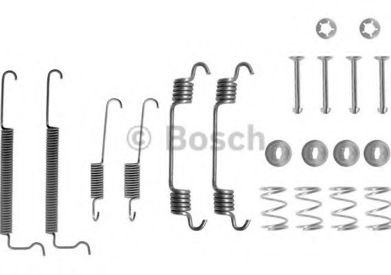 1987475135 BOSCH 1 987 475 135_!ремк-т торм.колодок зад. \ Opel Astra F/Corsa C 1.0-1.6 88> 1987475135 BOSCH