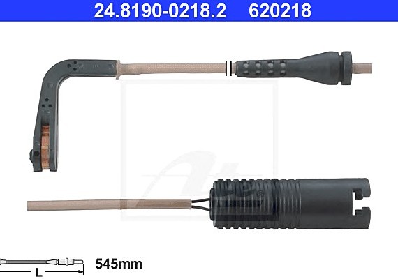 24819002182 Ate Датчик износа колодок BMW - 5 (E39) - 523 i BMW - 5 (E39) - 535 i , задний 24819002182 ATE