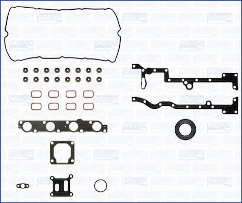 .51018500 AJUSA Комплект прокладок повний без ГБЦ FORD MONDEO/TRANSIT 2.0DI 00- D6BA .51018500 AJUSA