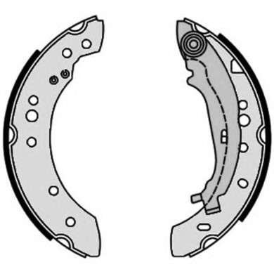 S54521 BREMBO (Германия) Гальмівні колодки барабанні BREMBO