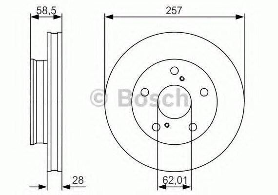 Фото 0 986 479 R53_диск тормозной передний! \ Toyota Hilux 2.5D 05> 0986479R53 BOSCH 0986479R53 BOSCH 0986479R53 BOSCH 0 986 479 R53_диск тормозной передний! \ Toyota Hilux 2.5D 05> 0986479R53 BOSCH