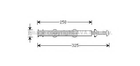 STD043 AVA COOLING Осушувач, Система кондиціонування повітря