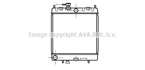 Фото радіатор системы охлаждения NISSAN: MICRA II (K11) 1.3 I 16V 92-03 DN2128 AVA DN2128 AVA COOLING DN2128 AVA COOLING Радіатор системы охлаждения NISSAN: MICRA II (K11) 1.3 I 16V 92-03 DN2128 AVA