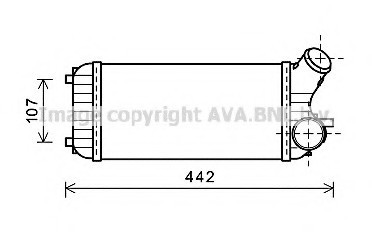 Фото інтеркулер FORD: C-MAX II 1.6 TDCI 10-, GRAND C-MAX 1.6 TDCI 10- FD4472 AVA FD4472 AVA COOLING FD4472 AVA COOLING Інтеркулер FORD: C-MAX II 1.6 TDCI 10-, GRAND C-MAX 1.6 TDCI 10- FD4472 AVA