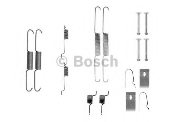 1987475287 BOSCH Пружинки гальмівних колодок NISSAN: ALMERA II 00- зад 1987475287 BOSCH